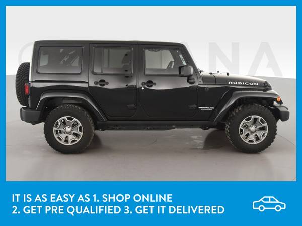 2013 Jeep Wrangler Unlimited Rubicon Sport Utility 4D suv Black for sale in irving, TX – photo 10