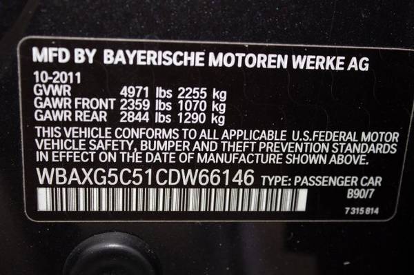 2012 BMW 528 528i SKU:CDW66146 Sedan for sale in Bradenton, FL – photo 24