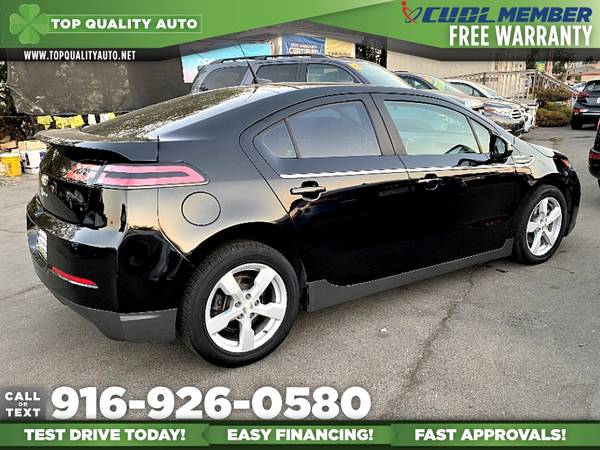 2014 Chevrolet Volt Hatchback for only $9,995 - cars & trucks - by... for sale in Rancho Cordova, CA – photo 6