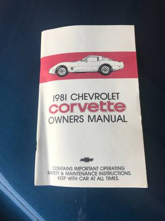 1981 Chevy Corvette - cars & trucks - by owner - vehicle automotive... for sale in Rouzerville, PA – photo 22