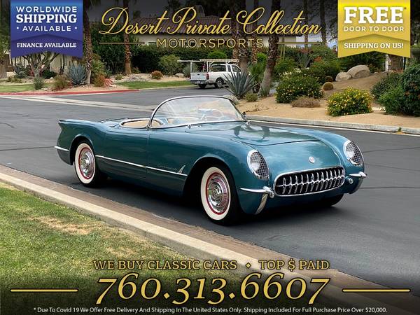 1954 Chevrolet CORVETTE c1 Restored Convertible which won t last for sale in Other, IL – photo 3