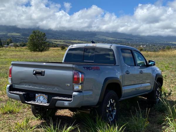 2021 TOYOTA TACOMA 4 DOOR TRD OFF ROAD 4WD 6 SPD-1 MONTH OLD - cars for sale in Pukalani, HI – photo 4