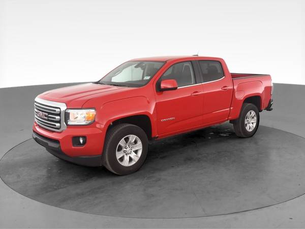 2017 GMC Canyon Crew Cab SLE Pickup 4D 5 ft pickup Red - FINANCE -... for sale in NEWARK, NY – photo 3