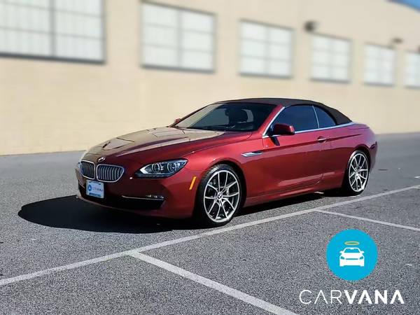 2014 BMW 6 Series 650i xDrive Convertible 2D Convertible Red -... for sale in Providence, RI – photo 3