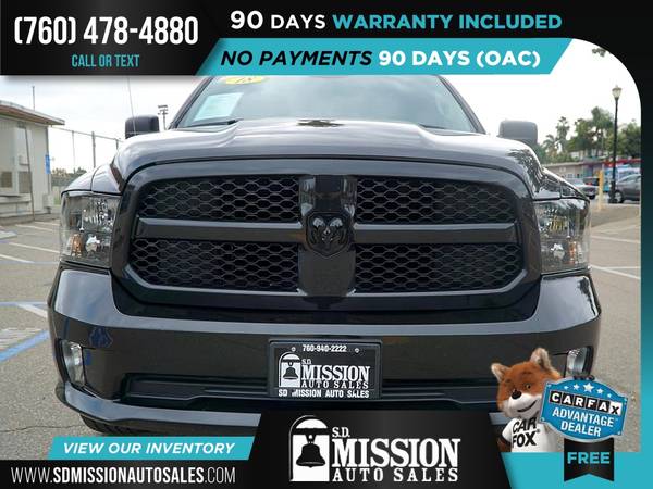 2018 Ram 1500 Express FOR ONLY $457/mo! - cars & trucks - by dealer... for sale in Vista, CA – photo 4