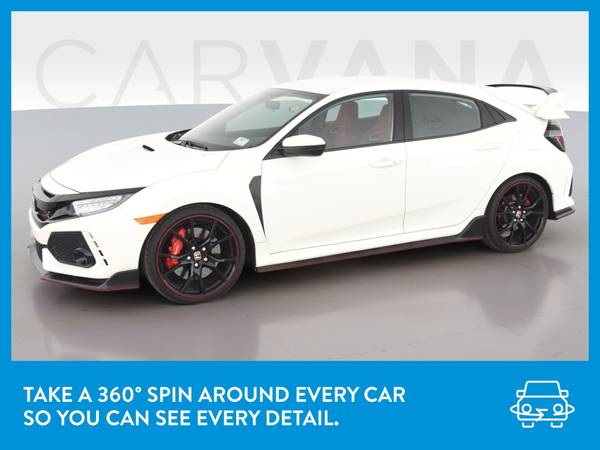 2018 Honda Civic Type R Touring Hatchback Sedan 4D sedan White for sale in Las Vegas, NV – photo 3