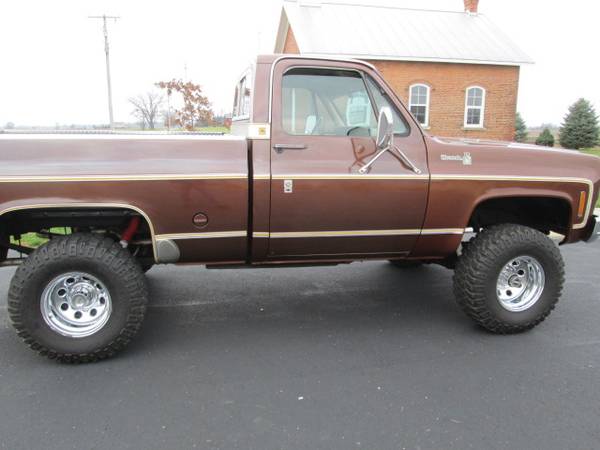 1977 Chevy K10 Square Body Chevrolet 1977 - cars & trucks - by owner... for sale in Caledonia, OH – photo 6