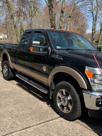 2014 Ford F-250 Super Duty Lariat SuperCab 4WD WITH Plow - cars & for sale in Wolcott, CT – photo 3