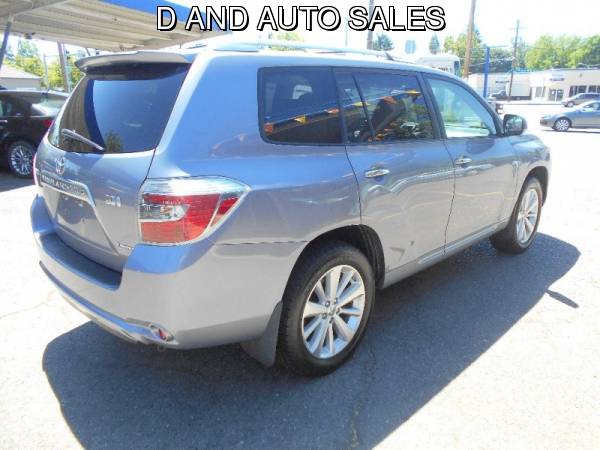 2008 Toyota Highlander Hybrid 4WD 4dr Limited w/3rd Row D AND D AUTO for sale in Grants Pass, OR – photo 5