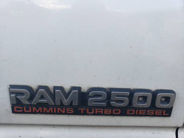 1997 dodge 2500 5.9L Cummins white Diesel daily driver - cars &... for sale in Hillsboro, MT – photo 8