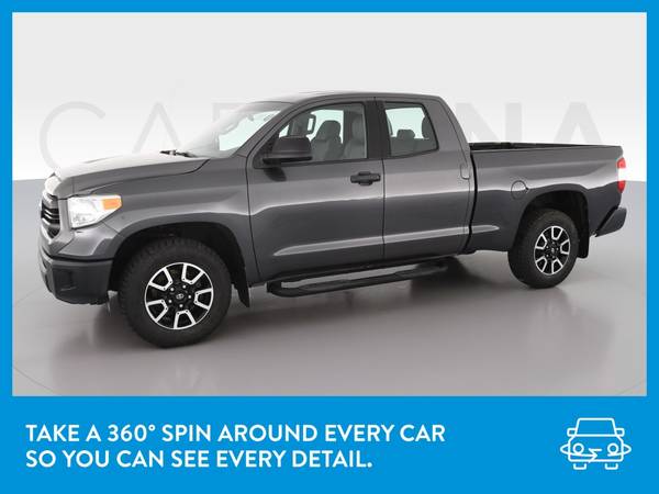 2014 Toyota Tundra Double Cab SR Pickup 4D 6 1/2 ft pickup Gray for sale in Lima, OH – photo 3