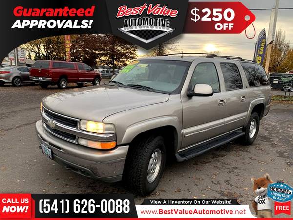 2002 Chevrolet Suburban LT FOR ONLY $96/mo! - cars & trucks - by... for sale in Eugene, OR – photo 3