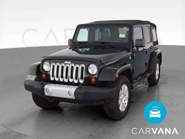 2013 Jeep Wrangler Unlimited Sahara Sport Utility 4D suv Black - -... for sale in Mansfield, OH