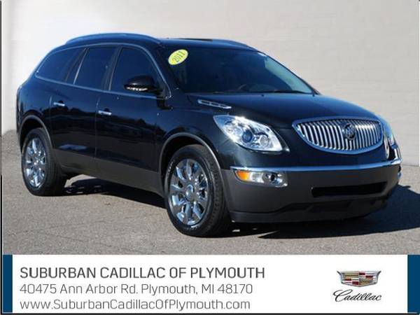 2011 Buick Enclave SUV CXL - Buick Carbon Black Metallic - cars &... for sale in Plymouth, MI – photo 7