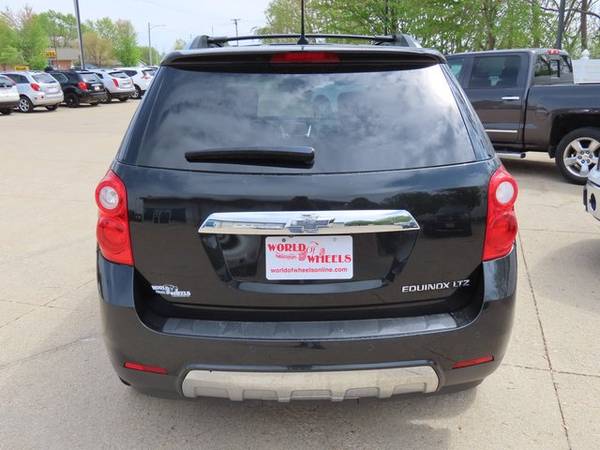 2013 Chevy Chevrolet Equinox LTZ suv Black - - by for sale in Ankeny, IA – photo 4