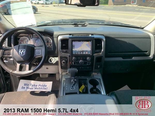 2013 DODGE RAM 1500 HEMI 5.7L 4X4! FULLY LOADED! FINANCING!!! APPLY!!! for sale in N SYRACUSE, NY – photo 12
