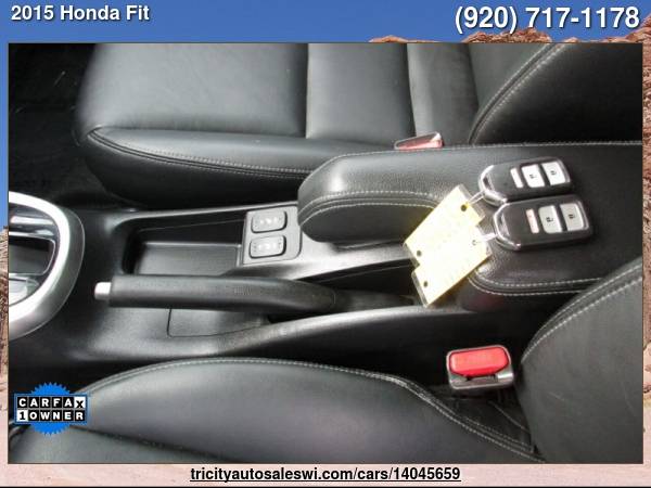 2015 HONDA FIT EX L 4DR HATCHBACK Family owned since 1971 - cars & for sale in MENASHA, WI – photo 17
