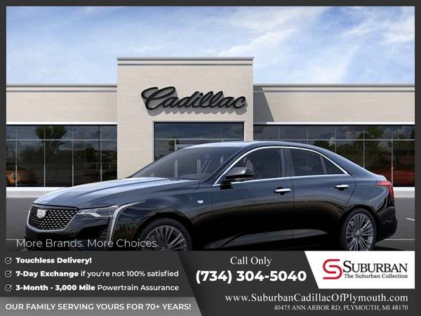 2021 Cadillac CT4 CT 4 CT-4 Premium Luxury AWD FOR ONLY 790/mo! for sale in Plymouth, MI – photo 3