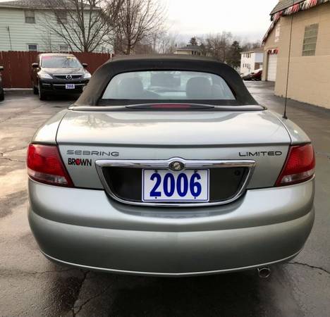 2006 Chrysler Sebring Limited 2dr Convertible - - by for sale in Depew, NY – photo 13
