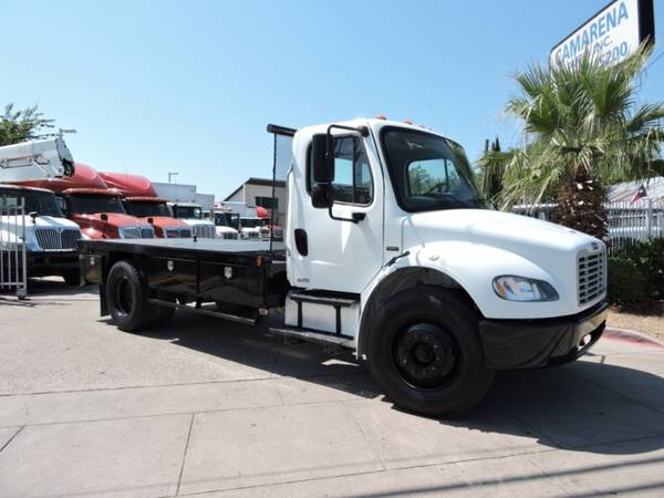 2009 FREIGHTLINER BUSINESS CLASS M2 16 FOOT FLATBED with for sale in Grand Prairie, TX