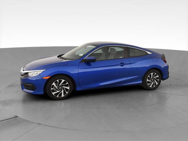 2018 Honda Civic LX Coupe 2D coupe Blue - FINANCE ONLINE - cars &... for sale in Park Ridge, IL – photo 4