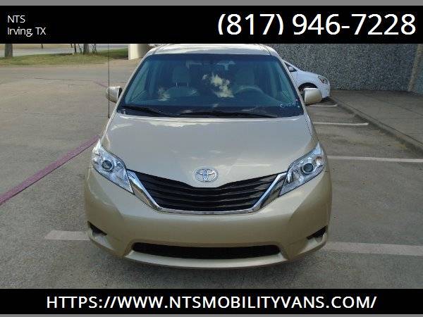 2012 TOYOTA SIENNA MOBILITY HANDICAPPED WHEELCHAIR POWER RAMP VAN for sale in Irving, LA – photo 5