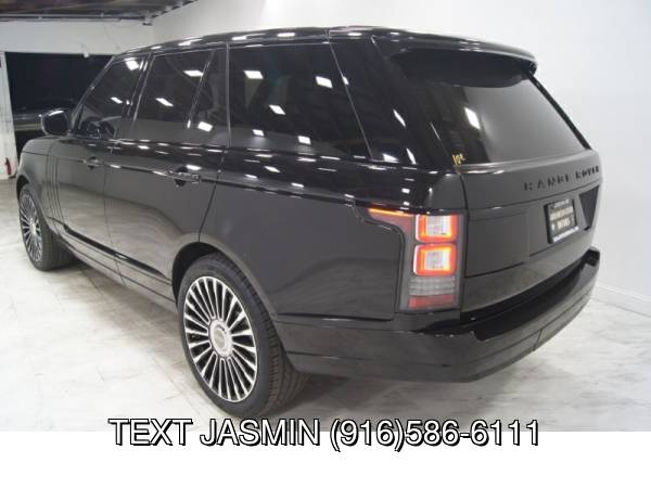 2014 Land Rover Range Rover 4x4 LOW MILES LOADED WARRANTY BLACK... for sale in Carmichael, CA – photo 8