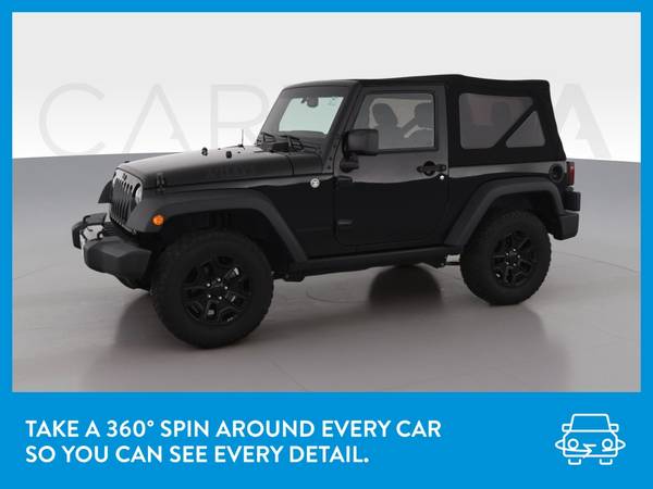 2015 Jeep Wrangler Willys Wheeler Sport Utility 2D suv Black for sale in Bowling Green , KY – photo 3
