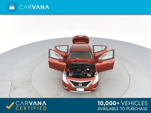2018 Nissan Versa SV Sedan 4D sedan Red - FINANCE ONLINE for sale in Atlanta, TN – photo 12