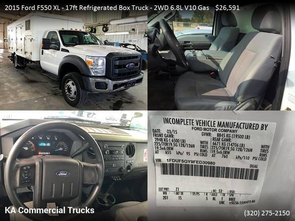 2016 Ford F450 F 450 F-450 XL Refrigerated Box Truck 2WD 2 WD 2-WD for sale in Dassel, MN – photo 14