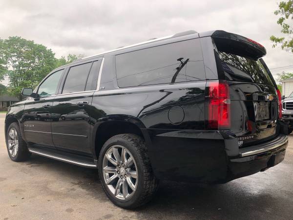 2015 CHEVY SUBURBAN LTZ BLACK 22" WHEELS 1 OWNER FULLY SERVICED! for sale in Kingston, MA – photo 5