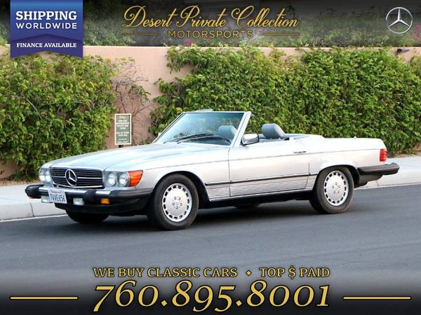 1983 Mercedes-Benz 380SL Low Miles for sale by Desert Private... for sale in Palm Desert , CA