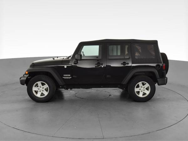 2017 Jeep Wrangler Unlimited Sport S Sport Utility 4D suv Black - -... for sale in Collinsville, CT – photo 5