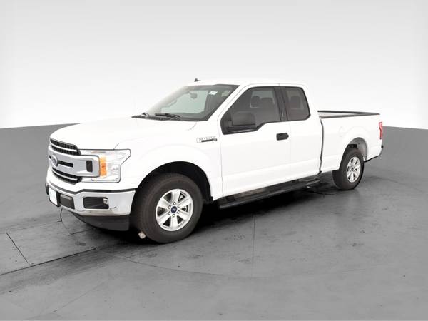 2019 Ford F150 Super Cab XLT Pickup 4D 6 1/2 ft pickup White -... for sale in Arlington, District Of Columbia – photo 3