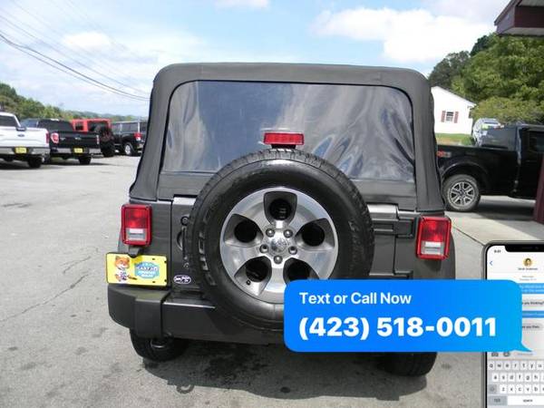 2018 Jeep Wrangler JK Unlimited Sahara 4WD - EZ FINANCING AVAILABLE! for sale in Piney Flats, TN – photo 7