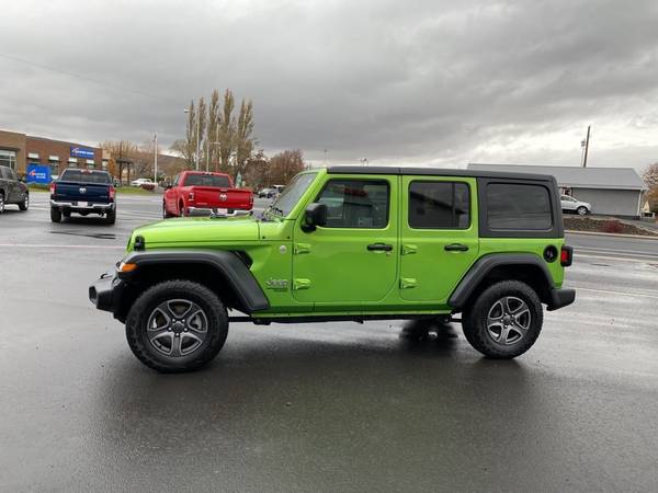 2018 *Jeep* *Wrangler* *Unlimited Sport* Mojito! Cle - cars & trucks... for sale in Wenatchee, WA – photo 3