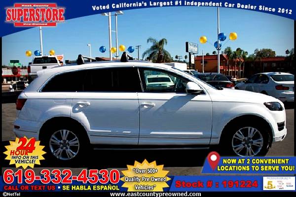 2011 AUDI Q7 QUATTRO SUV-EZ FINANCING-LOW DOWN! for sale in El Cajon, CA – photo 6