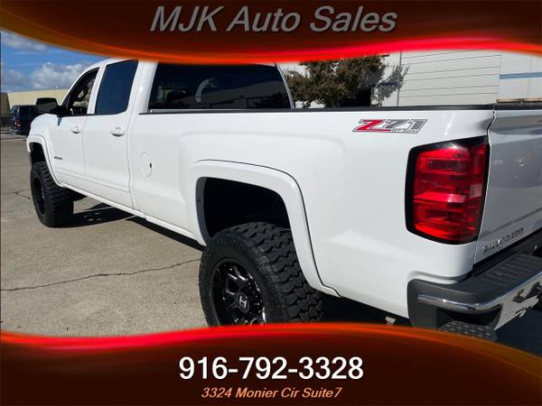2015 CHEVROLET SILVERADO 2500 LT 6 0 GAS, 4x4 , 8 FOOT BED, LEVELED W for sale in Reno, NV – photo 3