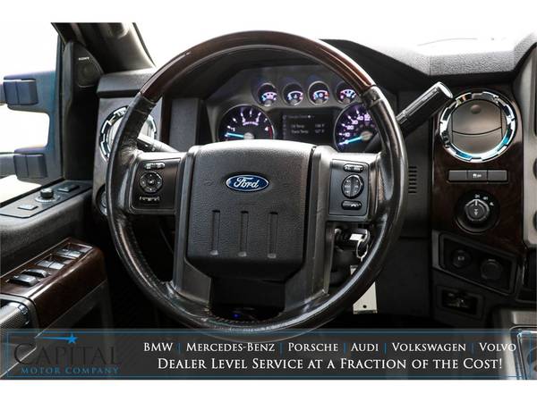Incredible Look! Lifted 16 F-250 PLATINUM 4x4 Diesel - Nav for sale in Eau Claire, WI – photo 14