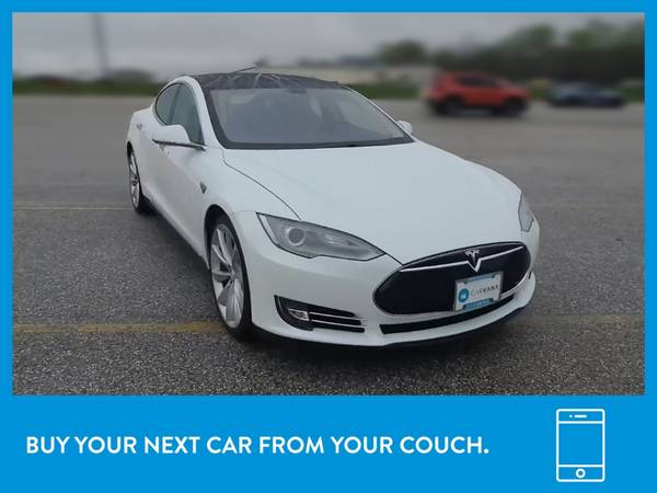 2013 Tesla Model S Signature Performance Sedan 4D sedan White for sale in Collinsville, CT – photo 12