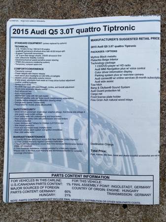 Audi Q5 - cars & trucks - by owner - vehicle automotive sale for sale in Fayetteville, AR – photo 12