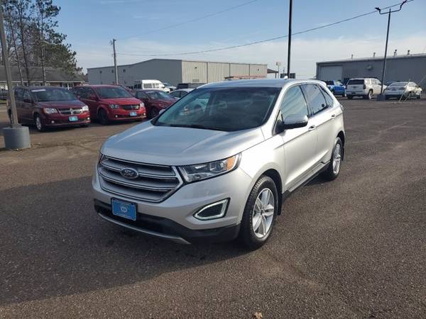 2018 Ford Edge SEL suv Silver - cars & trucks - by dealer - vehicle... for sale in Thorp, WI – photo 2