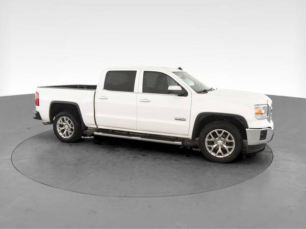 2015 GMC Sierra 1500 Crew Cab SLT Pickup 4D 5 3/4 ft pickup White for sale in Arlington, District Of Columbia – photo 14