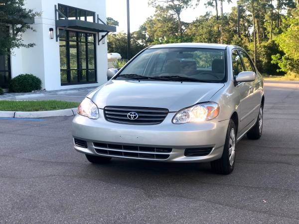 2003 Toyota Corolla LE/76k miles - 1 Owner - - by for sale in Naples, FL – photo 2