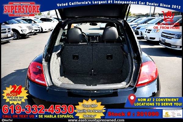 2012 VOLKSWAGEN BEETLE 2.5L HATCHBACK-EZ FINANCING-LOW DOWN! - cars... for sale in El Cajon, CA – photo 8