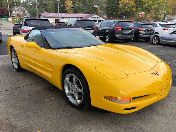 2002 Chevy Corvette Convertible - 6 Speed Manual - Millenium Yellow... for sale in binghamton, NY – photo 9