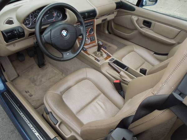 2000 BMW Z3 2.5L Roadster 5sp Clean Title XLNT Cond Runs Perfect -... for sale in SF bay area, CA – photo 15