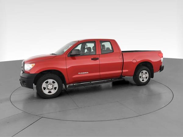 2013 Toyota Tundra Double Cab Pickup 4D 6 1/2 ft pickup Red -... for sale in Toledo, OH – photo 4