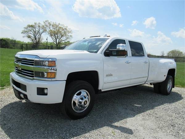 2015 CHEVROLET SILVERADO 3500 HIGH CTRY, White APPLY ONLINE for sale in Summerfield, NC – photo 16
