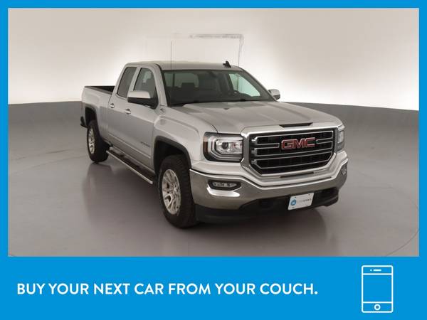 2016 GMC Sierra 1500 Double Cab SLE Pickup 4D 6 1/2 ft pickup Silver for sale in Easton, PA – photo 12